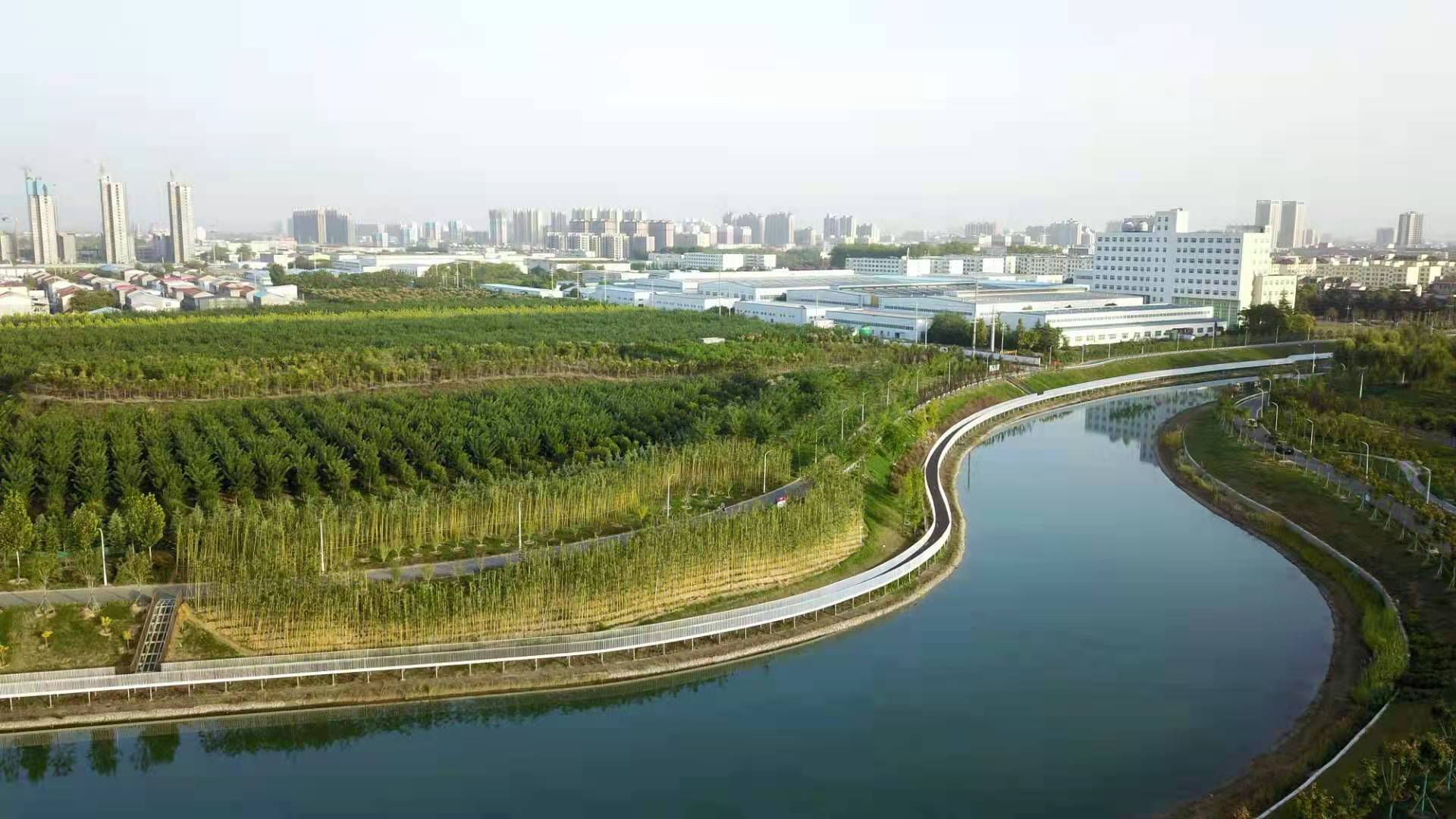 清潩河风光